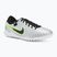 Scarpe da calcio da uomo Nike Tiempo Legend 10 Pro TF argento metallico/volt/nero