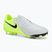 Scarpe da calcio da uomo Nike Phantom GX 2 Academy FG/MG argento metallico/volt/nero