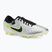Nike Legend 10 Pro Ag-Pro uomini scarpe da calcio argento metallico / volt / nero