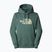 Felpa da uomo The North Face Drew Peak Pullover Hoodie verde anatra/grigio