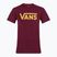 T-shirt da uomo Vans Mn Vans Classic bordeaux/senape piccante