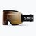 Maschera da sci Smith Squad XL black/chromapop pro photochromic gold mirror