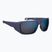 Occhiali da sole da uomo Under Armour Attack MD S3 blu metallizzato/blu multistrato oleofobico