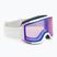 Smith Squad white vapor/chromapop pro photochromic blue mirror occhiali da sci