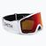 Maschera da sci Smith Tribute white/red sol-x mirror
