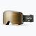 Maschera da sci  Smith Squad chalk space invader/ChromaPop Sun Black Gold Mirror/clear