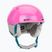 Casco da sci junior Smith Glide Jr Mips vivid pink hearts