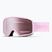 Maschera da sci Smith Tribute S2 pink frost/ignitor mirror antifog