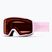 Maschera da sci Smith Tribute S2 pink frost/rc36 rose copper antifog