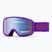 Maschera da sci Smith Tribute S1 fresh purple/blue sensor mirror antifog