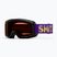 Maschera da sci per bambini Smith Rascal Jr S2 black donuts/rc36 rose copper antifog