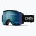 Maschera da sci Smith Squad S2 black/chromapop everyday blue mirror