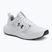 Scarpe da allenamento da uomo Under Armour Commit 4 bianco/grigio medio/verde foresta