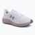 Under Armour Charged Pursuit 4 scarpe da corsa donna bianco/bianco/viola prime