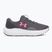 Under Armour Charged Surge 4, scarpe da corsa da donna in castlerock/antracite/rosa.