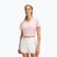 Maglietta da allenamento Under Armour Tech V-Twist prime rosa/bianco da donna