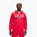 Felpa da uomo Under Armour Project Rock Icon Fleece FZ lava red