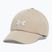 Cappellino con visiera da donna Under Armour Blitzing Adj city khaki/white quartz