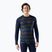 Maglia termica da uomo Smartwool Merino 250 Baselayer Crew Boxed deep navy geo peaks