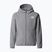 Giacca in pile per ragazzi The North Face Teen Glacier Full Zip Hoodie mid grey heather