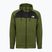Felpa da uomo The North Face Reaxion Fleece Full Zip Hoodie verde bosco/nero
