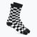 Vans Checkerboard Crew calzini a scacchiera nero/bianco