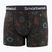 Boxer termici da uomo Smartwool Merino Print Boxer Brief Boxed black paisley