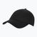 Cappello New Balance a 6 pannelli con logo lineare da donna, nero