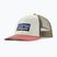 Cappello da baseball Patagonia P-6 Logo LoPro Trucker bianco betulla