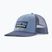 Cappello da baseball Patagonia P-6 Logo LoPro Trucker barbagianni blu
