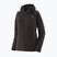 Felpa con cappuccio in pile R1 Air Full-Zip da donna, nero