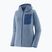 Patagonia R1 Air Full-Zip Fleece Hoody da donna, blu barbagianni
