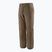 Pantaloni da sci Patagonia Insulated Powder Town da uomo marrone merlow