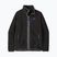 Felpa da trekking uomo Patagonia Retro Pile nera con forge grey