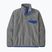 Felpa da uomo Patagonia LW Synch Snap-T P / O nickel w / clement blue trekking