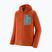 Felpa trekking da uomo Patagonia R1 Air Full Zip Hoody coal orange