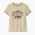 Maglietta da donna Patagonia Great Waves Ringer Tee undyed natural