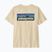 Maglietta da uomo Patagonia P-6 Logo undyed natural