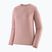 Felpa termica donna Patagonia Capilene Lightweight Crew fuzzy mauve