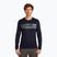 Maglia termica da uomo icebreaker Merino 200 Oasis Crewe Elevation Line midnight navy