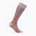 Calze da sci donna Icebreaker Merino Ski+ Light OTC Mountain Contour summit/blush/hydro