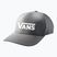 Cappellino con visiera Vans Drop V Logo Snapback cement heather