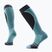 Calze da sci da donna Ski Targeted Cushion OTC dusty teal