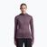 Felpa da trekking donna Icebreaker Merino 200 Realfleece Descender Half Zip Hoodie grey plum