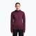 Felpa da trekking donna Icebreaker Merino 300 Realfleece Descender Zip Hoodie dark berry