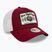 Cappello da baseball New Era NE Vintage Trucker rosso scuro
