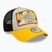 Cappello da baseball New Era Licence Plate Los Angeles Trucker beige chiaro