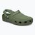 Zoccolo Crocs Yukon Vista II LR da uomo verde militare