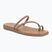 Ciabatte da donna Crocs Miami Toe Loop Sandal milk chocolate