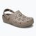 Crocs Classic Floral Cutout Clog infradito taupe